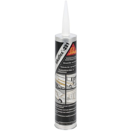 LIIMATIIVISTEMASSA PU VALK. 300ML SIKAFLEX 221 LIIMATIIVISTEMASSA PU VALK. 300ML SIKAFLEX 221